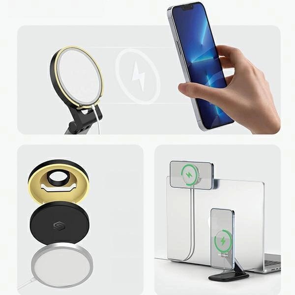 Laikiklis SODI BM310 su MagSafe indukciniu įkrovimu – baltas 9