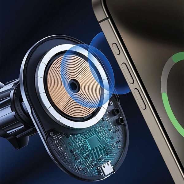 Laikiklis SODI C50 pasukamas ventiliacijos 15W su MagSafe C50 – juodas 5