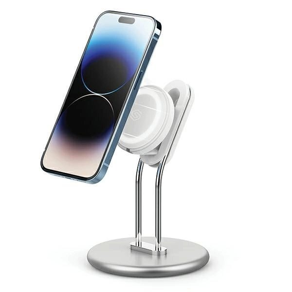 Stovas SODI SIM-300 MagSafe telefonui – sidabrinis Stovas SODI SIM-300 MagSafe telefonui – sidabrinis