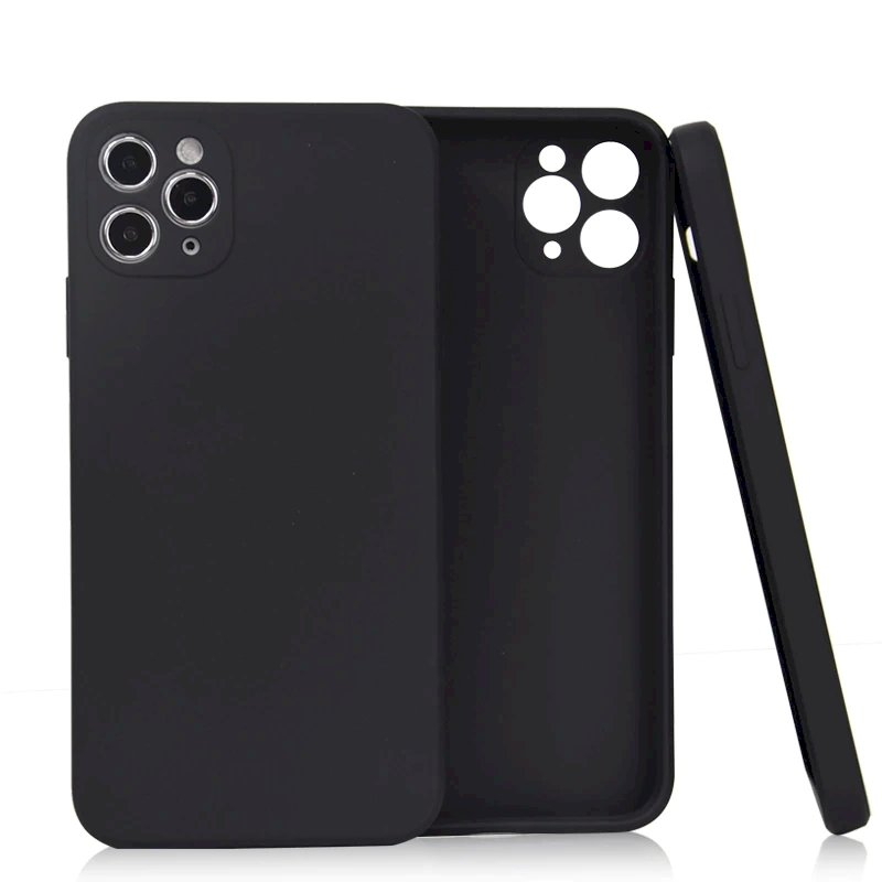 Silikoninis dėklas Samsung Galaxy A34 5G thin Silikoninis cover Juodas 1