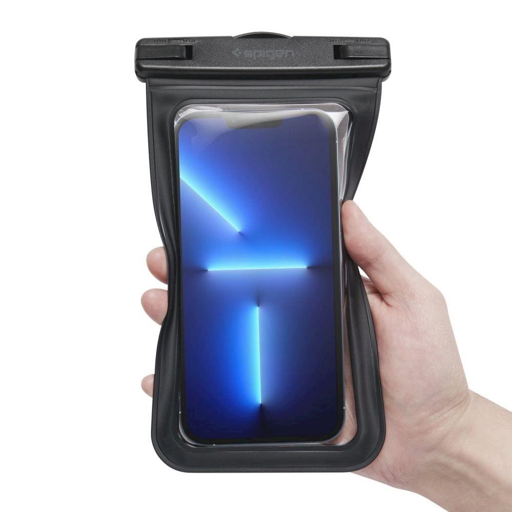 Spigen A601 UNIVERSAL WATERPROOF CASE Juodas 5 Spigen A601 UNIVERSAL WATERPROOF CASE Juodas 5