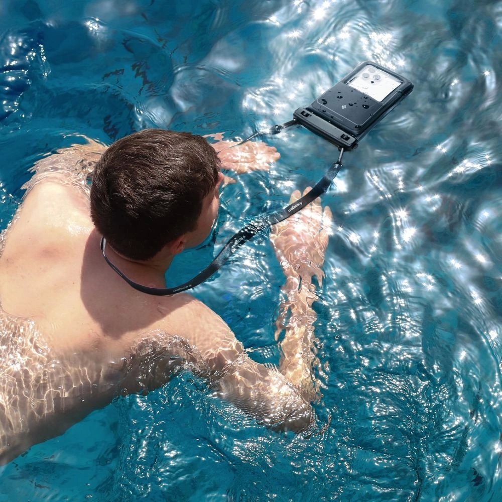 Atsparių dėklų rinkinys 2vnt Spigen A611P – matinės juodos spalvos 7