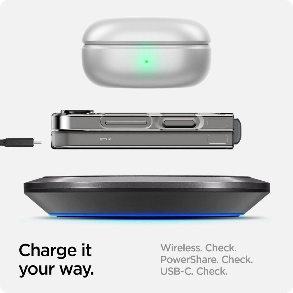 Spigen Airskin dėklas Samsung Galaxy Z Flip 6 - permatomas 16