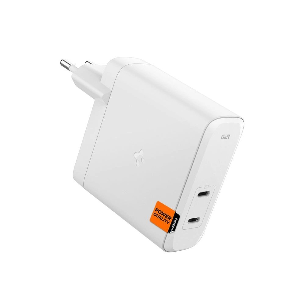 Spigen ArcStation Pro įkroviklis + USB-C 140W kabelis – baltas