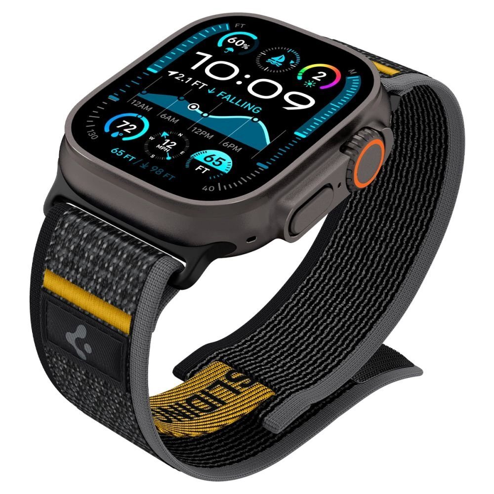 Apple Watch 44 / 45 / 46 / 49 mm Spigen Athlex Air dirželis – juodas 8 Apple Watch 44 / 45 / 46 / 49 mm Spigen Athlex Air dirželis – juodas 8
