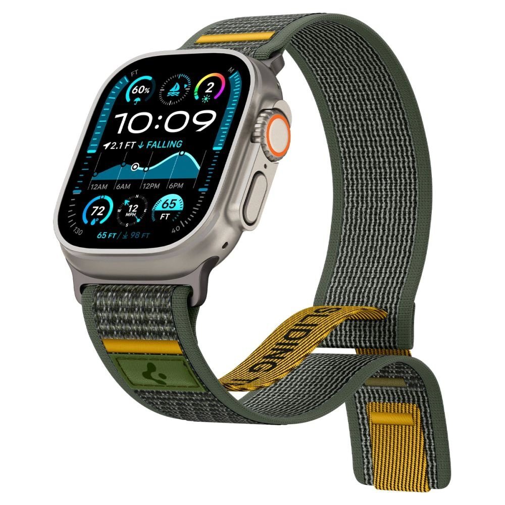 Apple Watch 44 / 45 / 46 / 49 mm Spigen Athlex Air dirželis – žalias 9 Apple Watch 44 / 45 / 46 / 49 mm Spigen Athlex Air dirželis – žalias 9