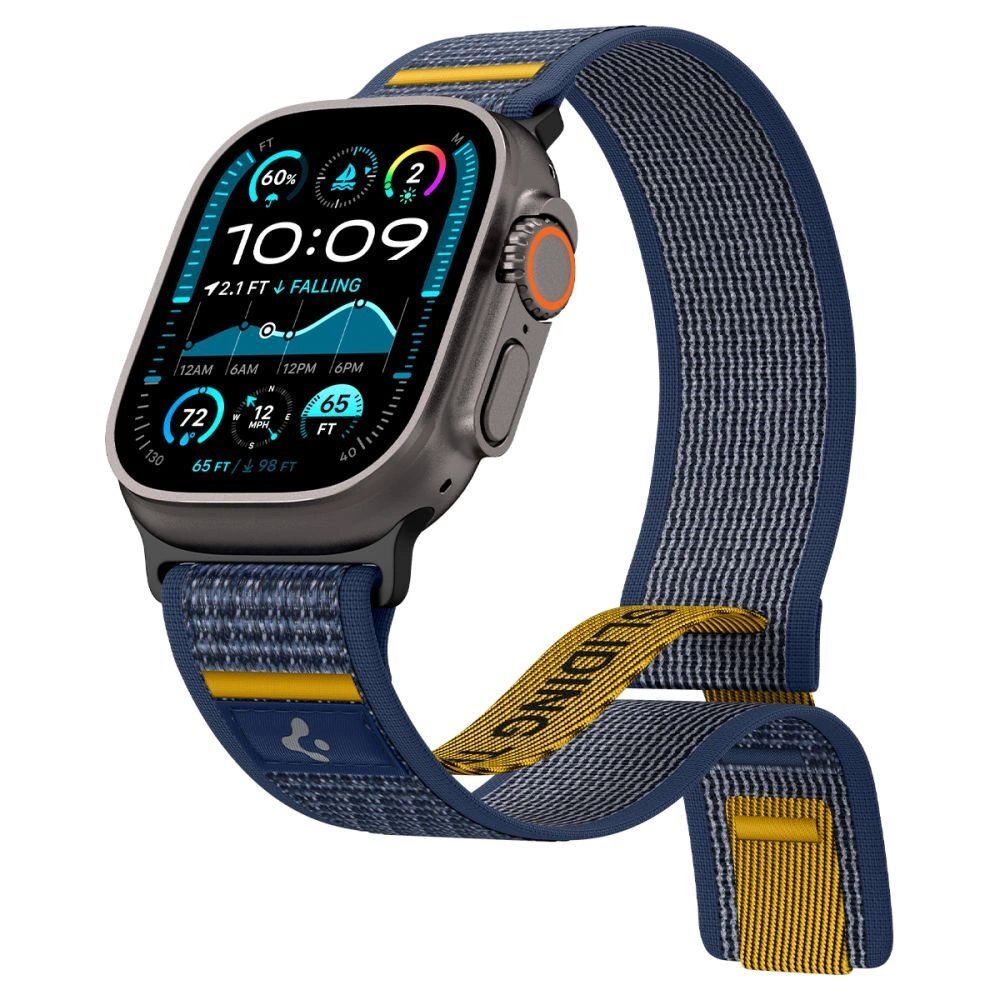 Apple Watch 44 / 45 / 46 / 49 mm Spigen Athlex Air dirželis – tamsiai mėlynas 9