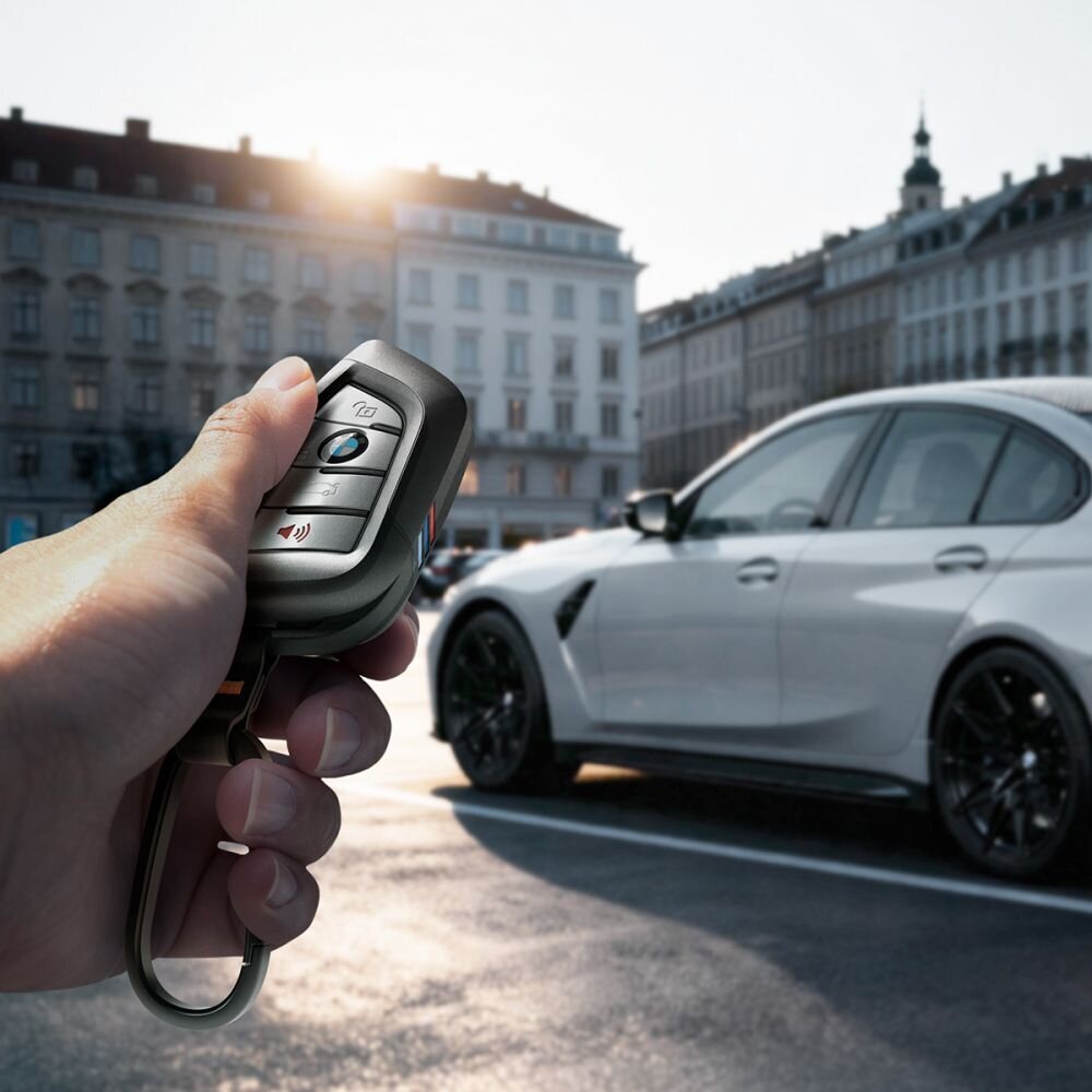 Spigen BK100 automobilio raktų dėklas – juodas 8 Spigen BK100 automobilio raktų dėklas – juodas 8