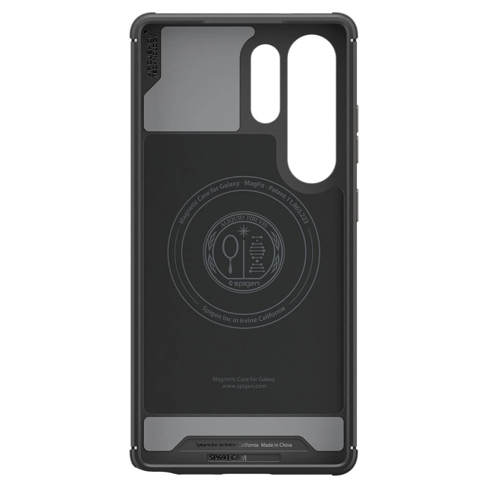 Samsung Galaxy S25 Ultra – Spigen Core Armor Mag dėklas - Juodas 2