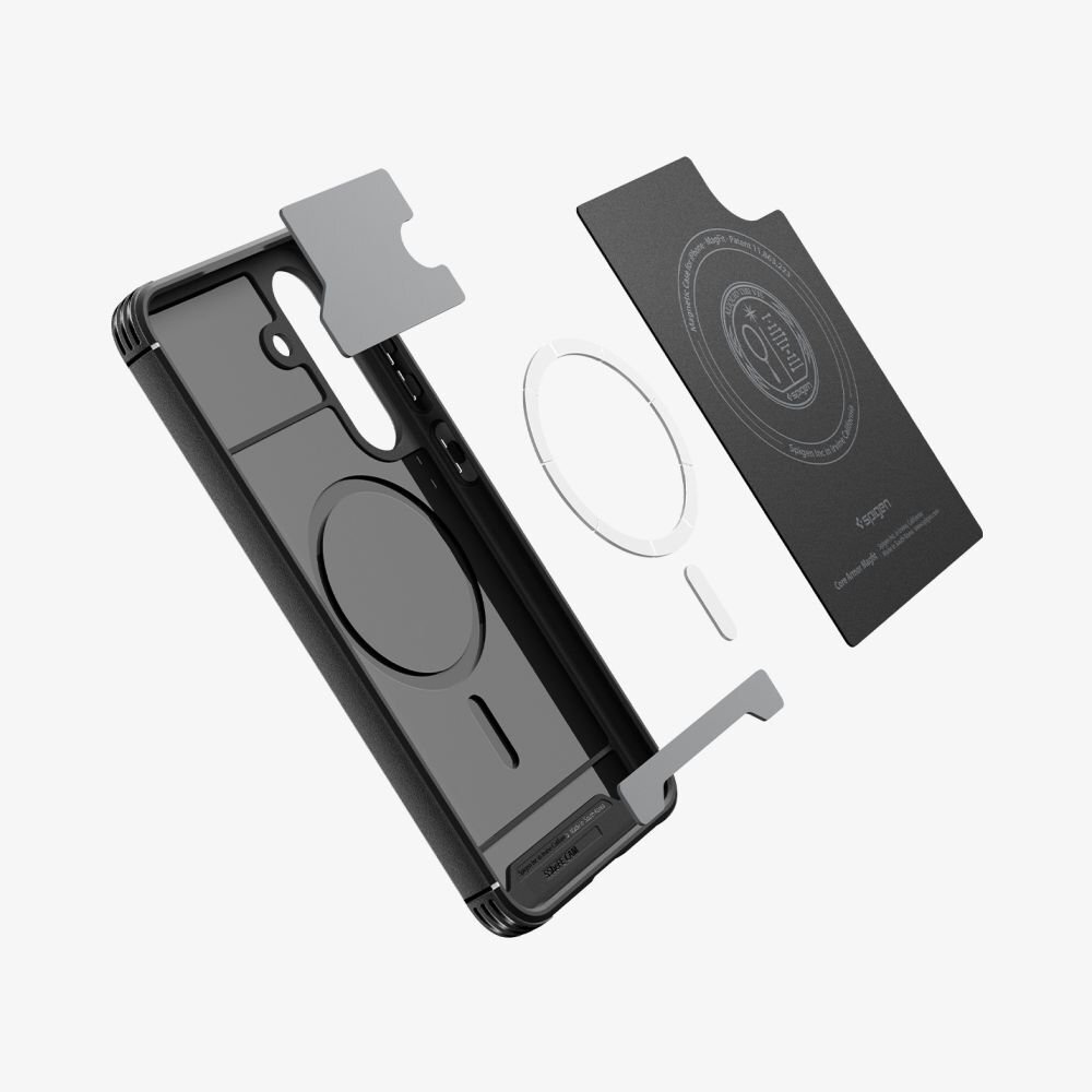 Samsung Galaxy S25 FE Spigen Core Armor Mag MagSafe dėklas – matinės juodos spalvos 7 Samsung Galaxy S25 FE Spigen Core Armor Mag MagSafe dėklas – matinės juodos spalvos 7