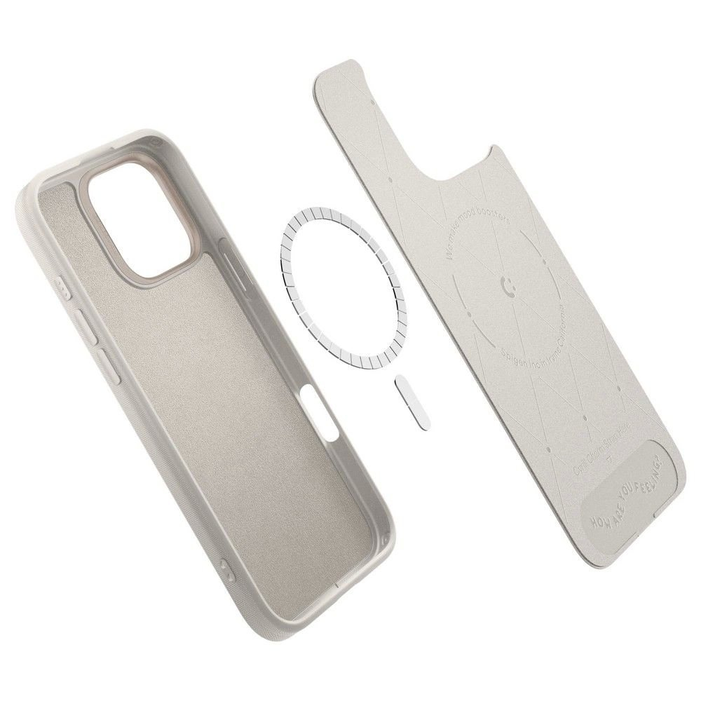 Spigen Cyrill Kajuk MagSafe iPhone 16 Pro Max Dėklas - Beige 7 Spigen Cyrill Kajuk MagSafe iPhone 16 Pro Max Dėklas - Beige 7