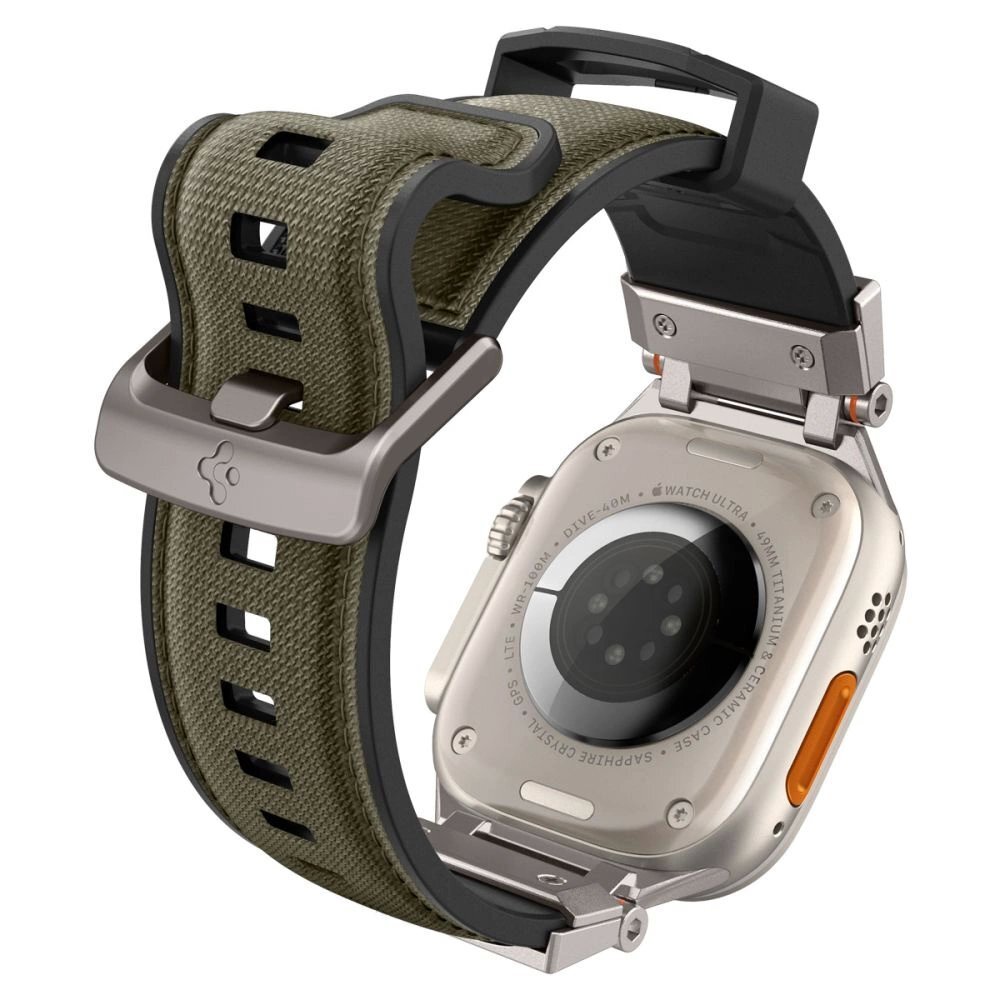 Apple Watch 44 / 45 / 46 / 49 mm Spigen DuraPro Armor dirželis – žalias 5 Apple Watch 44 / 45 / 46 / 49 mm Spigen DuraPro Armor dirželis – žalias 5