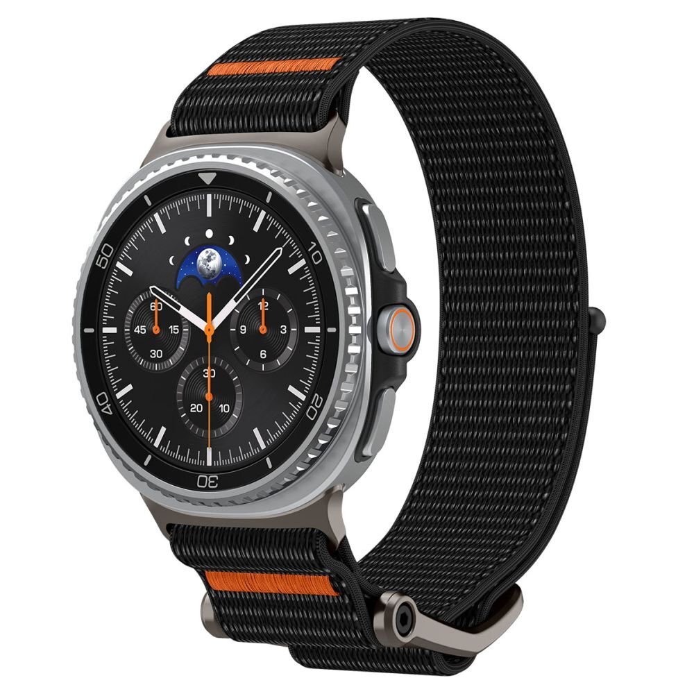 Samsung Galaxy Watch 40/44/46 mm Spigen DuraPro Flex dirželis – juodas 1