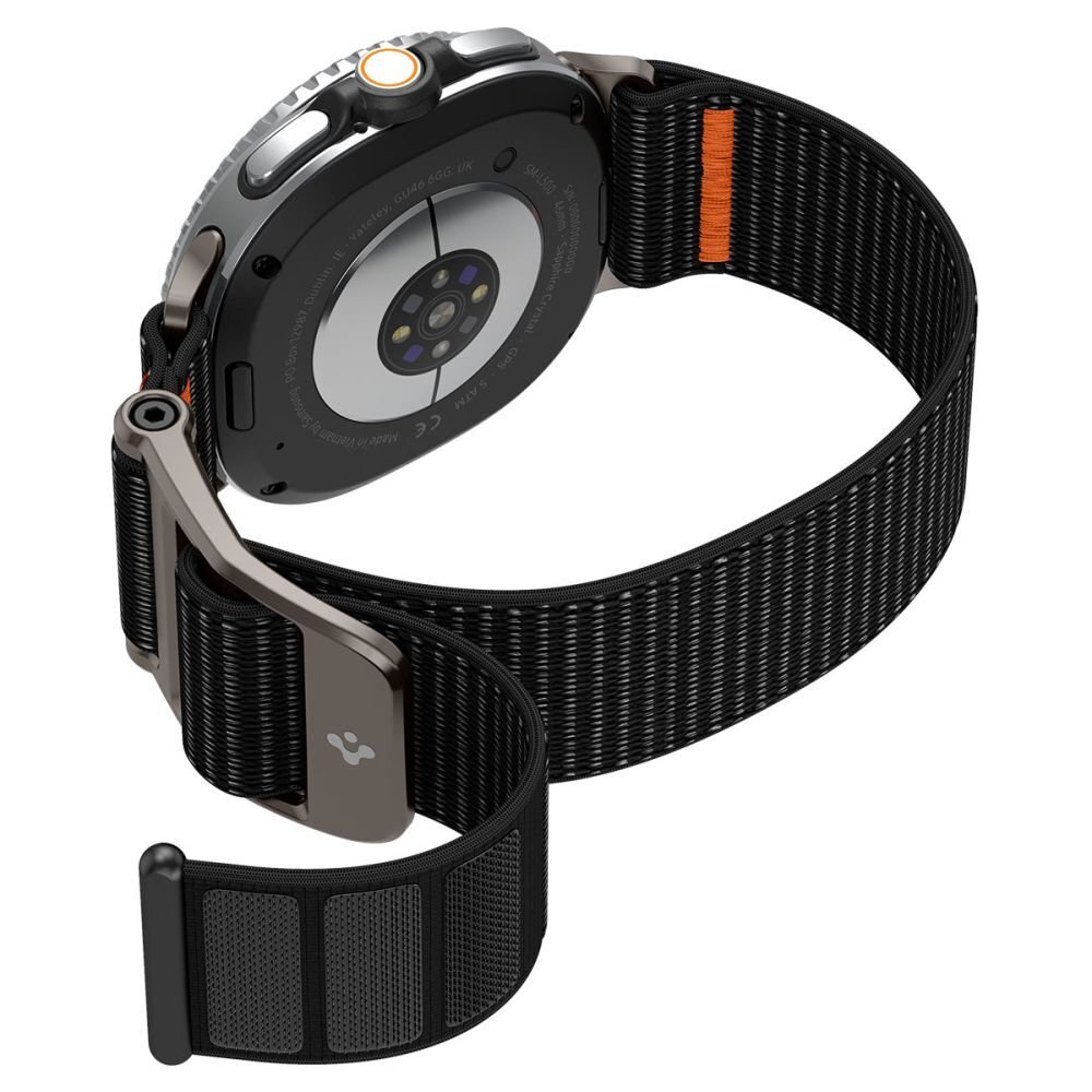 Samsung Galaxy Watch 40/44/46 mm Spigen DuraPro Flex dirželis – juodas 11 Samsung Galaxy Watch 40/44/46 mm Spigen DuraPro Flex dirželis – juodas 11