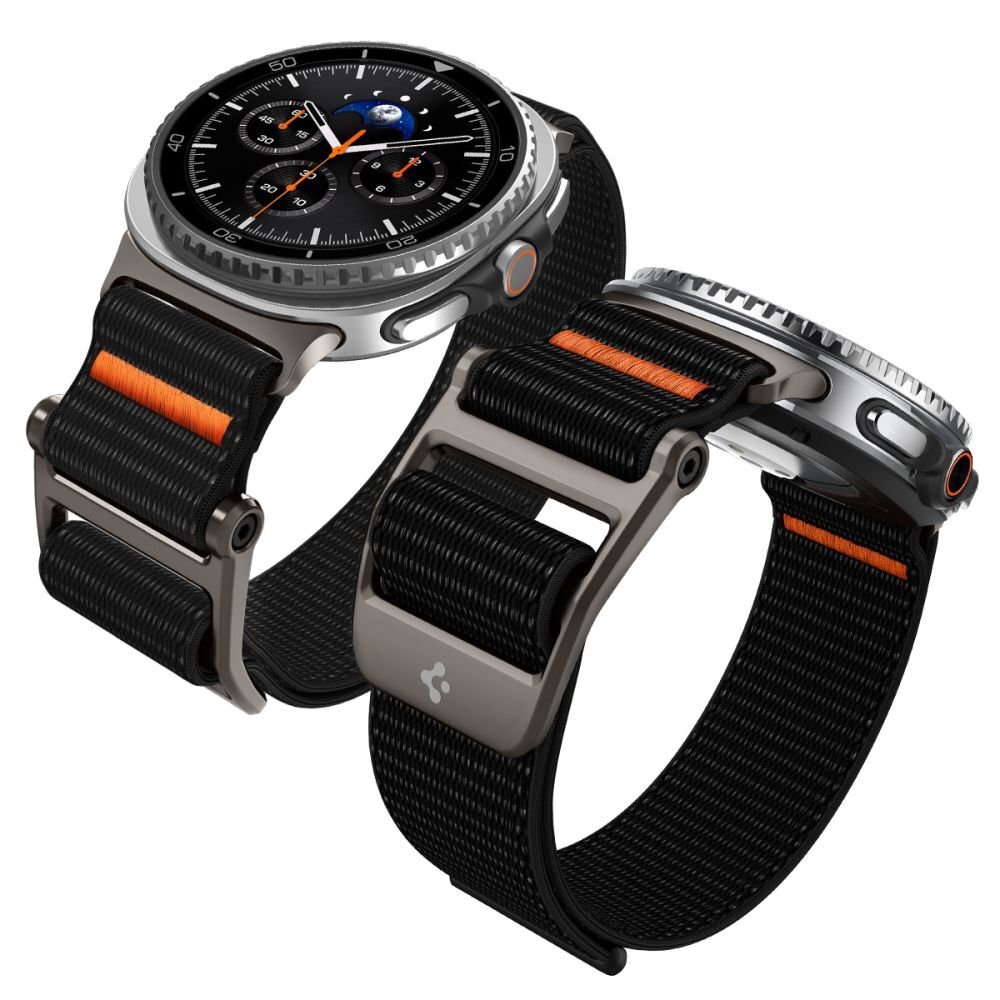 Samsung Galaxy Watch 40/44/46 mm Spigen DuraPro Flex dirželis – juodas