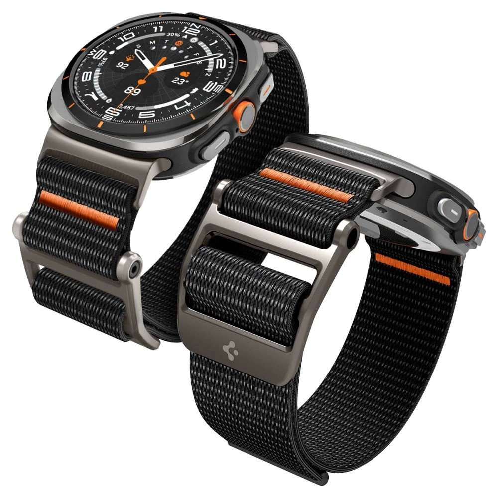 Samsung Galaxy Watch Ultra 47mm Spigen DuraPro dirželis – juodas 13 Samsung Galaxy Watch Ultra 47mm Spigen DuraPro dirželis – juodas 13