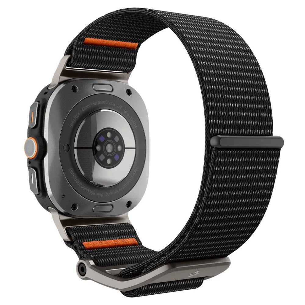 Samsung Galaxy Watch Ultra 47mm Spigen DuraPro dirželis – juodas Samsung Galaxy Watch Ultra 47mm Spigen DuraPro dirželis – juodas
