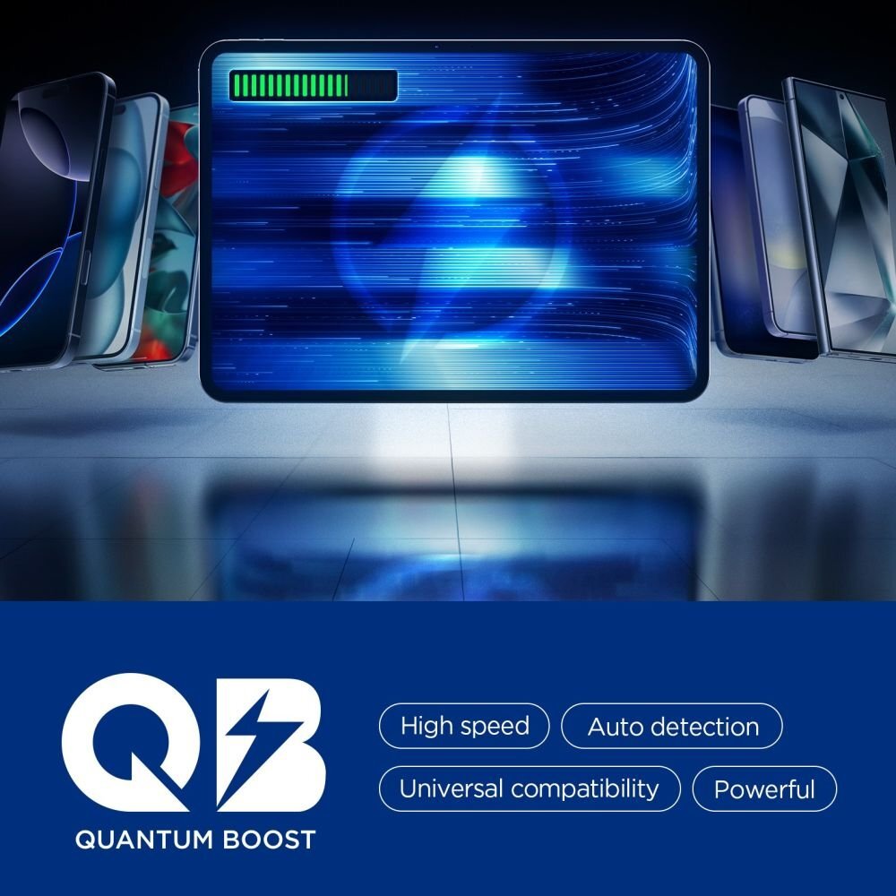 Išorinė baterija Spigen EA3030 30000mAh 30W – juoda 3 Išorinė baterija Spigen EA3030 30000mAh 30W – juoda 3