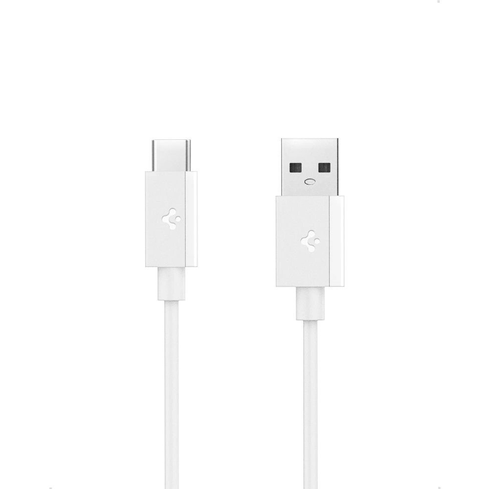 Krovimo kabelis Spigen EB6010CC USB-C 60W 200 cm – baltas