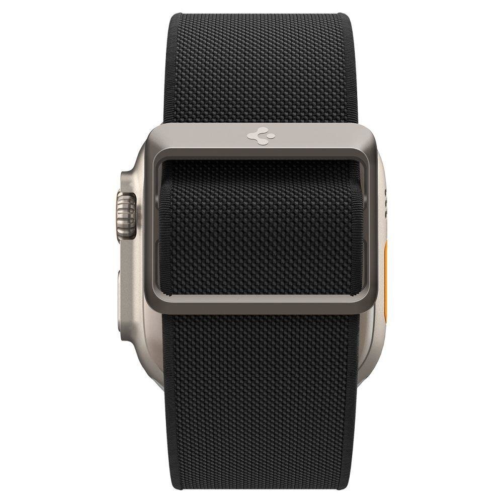 Apyrankė Spigen Fit Lite Ultra Fabric Apple Watch 2/3/4/5/6/7/8/9/SE/Ultra (44/45/49mm) - Juoda 3 Apyrankė Spigen Fit Lite Ultra Fabric Apple Watch 2/3/4/5/6/7/8/9/SE/Ultra (44/45/49mm) - Juoda 3