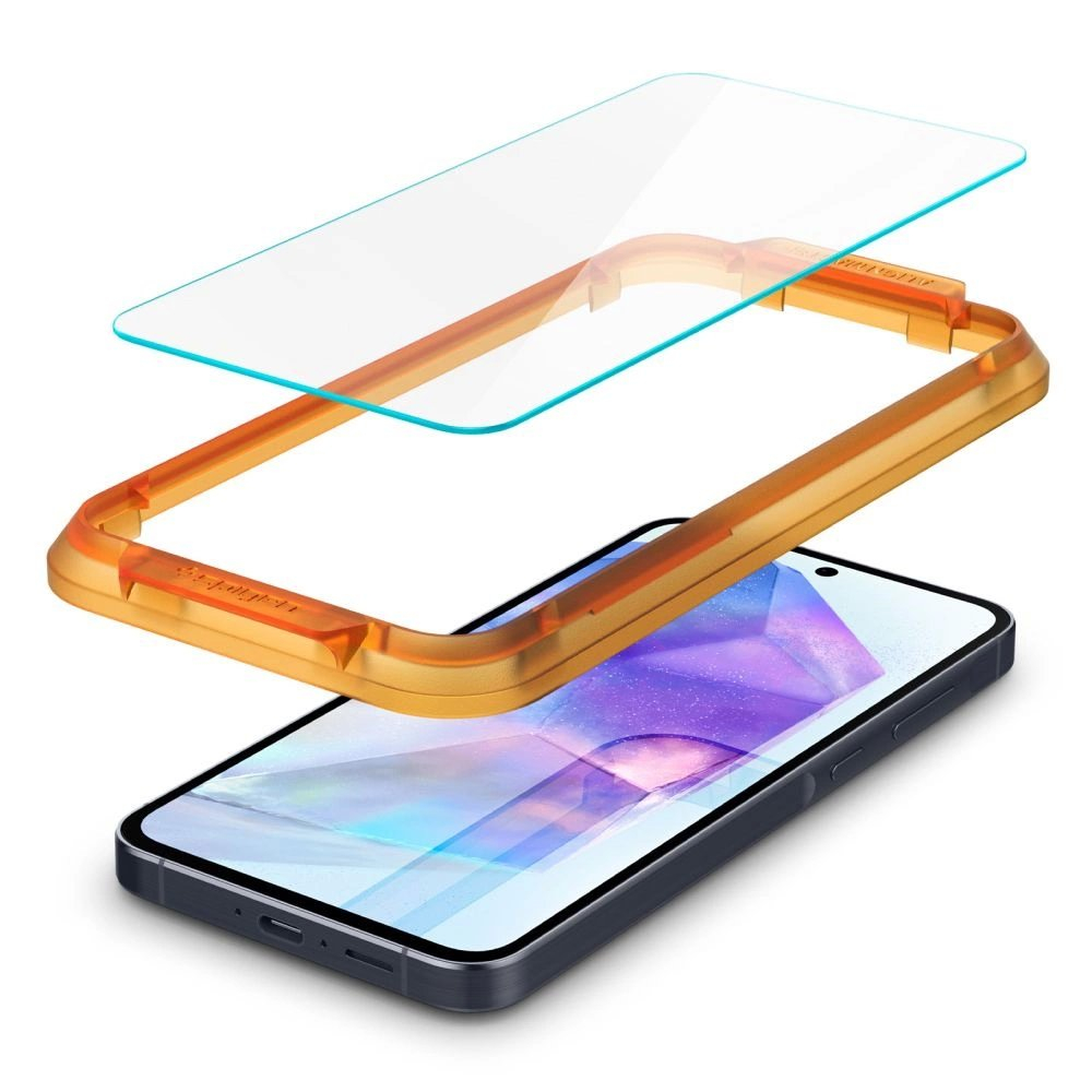 Samsung Galaxy A55 Spigen Glass tR AlignMaster 2-pack grūdintas stiklas 4 Samsung Galaxy A55 Spigen Glass tR AlignMaster 2-pack grūdintas stiklas 4
