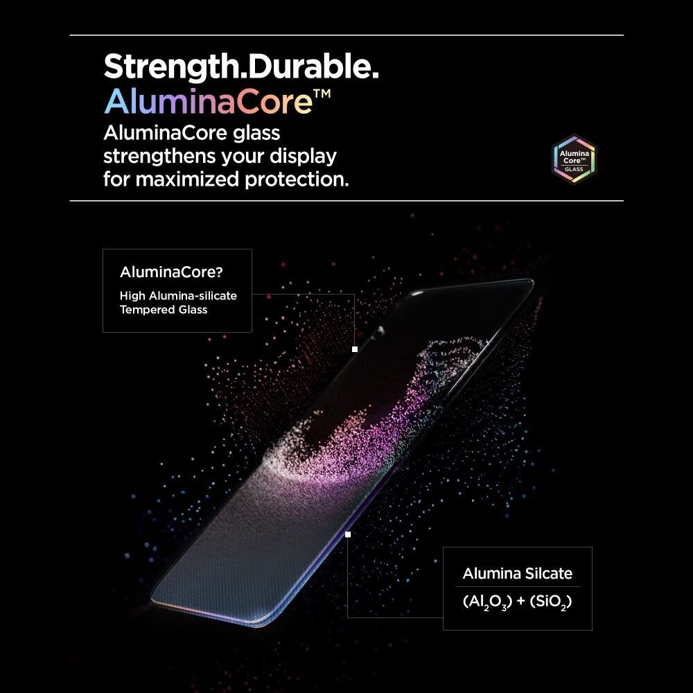 iPhone 17 Pro Max Spigen Glas.tR AlignMaster Slim 3 vnt. grūdintas stiklas 10