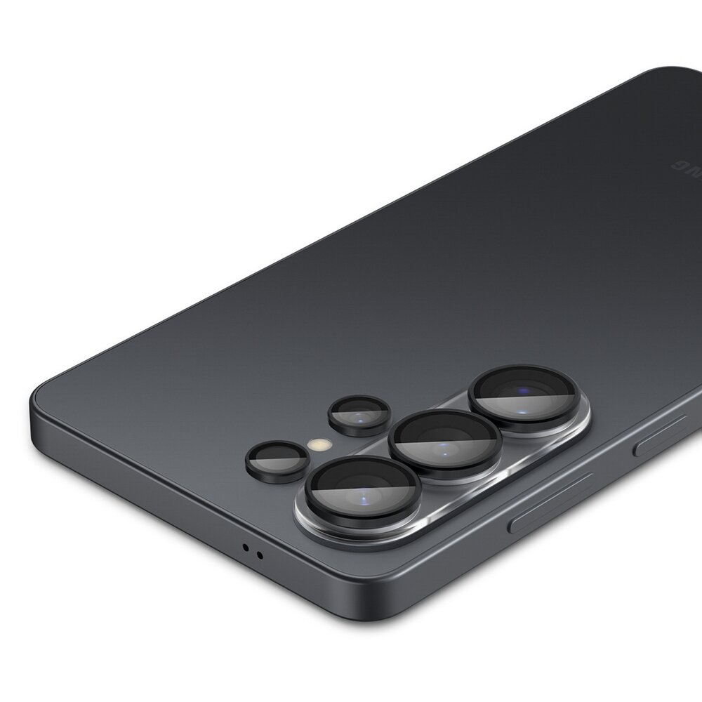 Samsung Galaxy S26 Ultra Spigen Glas.tR EZ Fit Optik Pro HD kameros dangtelis (2 vnt.) – juodas 4 Samsung Galaxy S26 Ultra Spigen Glas.tR EZ Fit Optik Pro HD kameros dangtelis (2 vnt.) – juodas 4