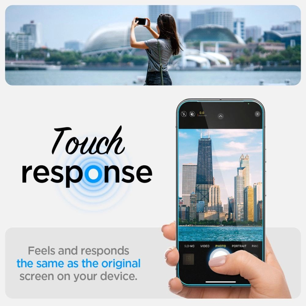 Google Pixel 9 / 9 Pro Spigen Glas.TR "Ez Fit" Privacy HD (2 vnt.) 9