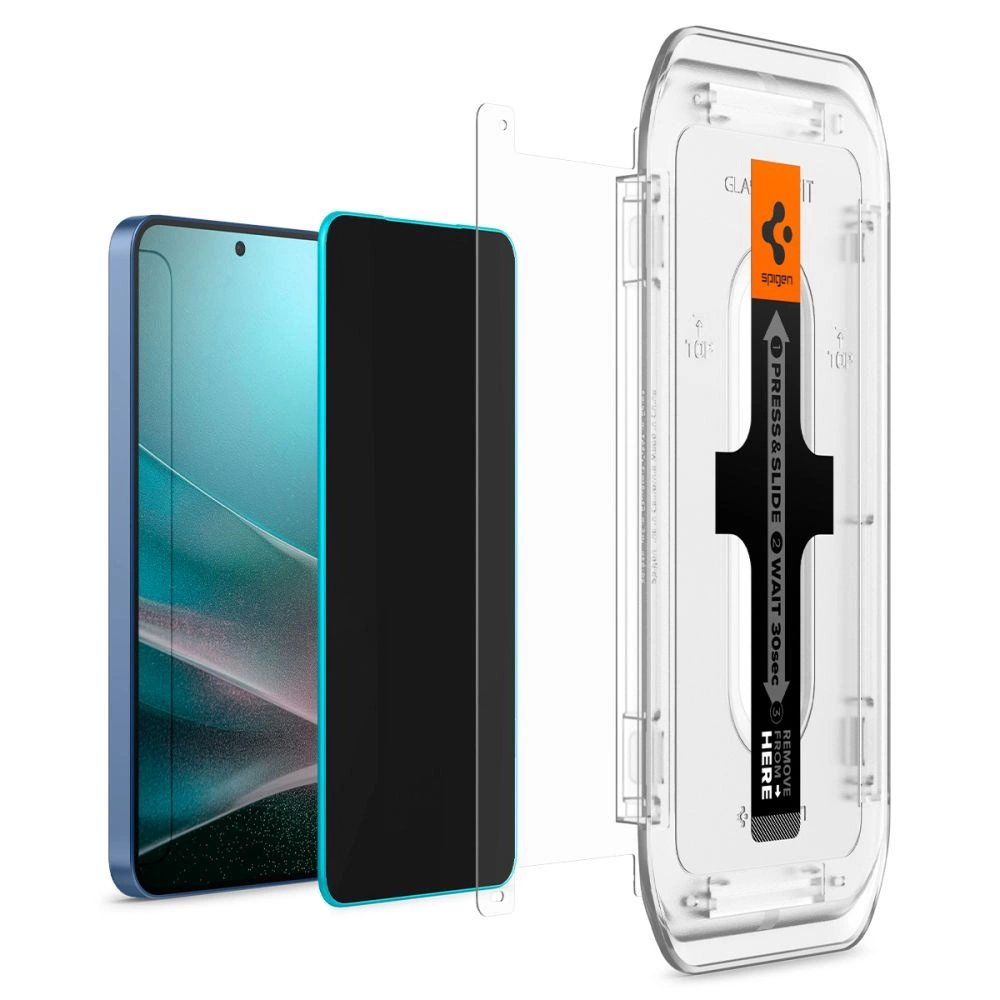 Spigen Glas.TR "Ez Fit" Privacy HD (2 vnt.) privatumo stiklas skirtas Samsung Galaxy S24+ / S25+ 2 Spigen Glas.TR "Ez Fit" Privacy HD (2 vnt.) privatumo stiklas skirtas Samsung Galaxy S24+ / S25+ 2