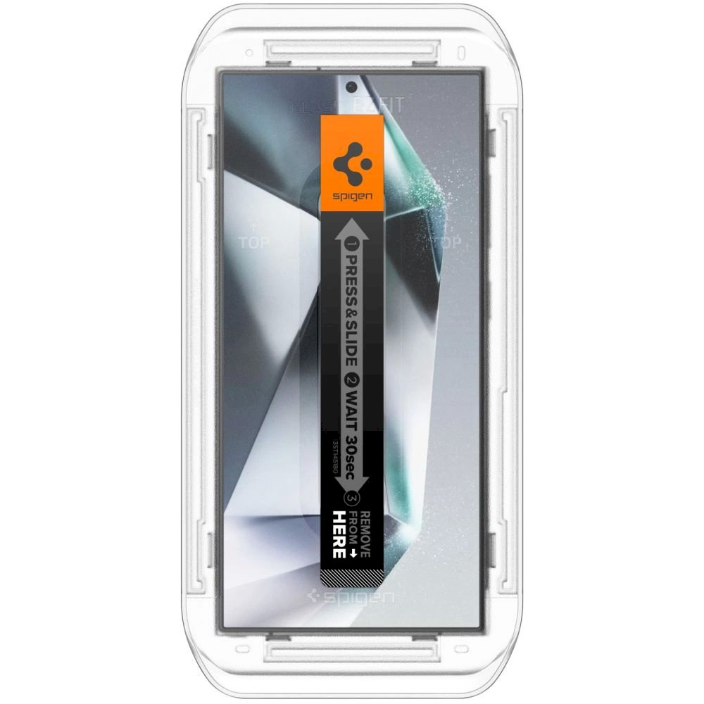 Spigen Glas.tR EZ Fit Privacy Apsauginis stiklas for Samsung Galaxy S24 Ultra - 2 pcs. 1 Spigen Glas.tR EZ Fit Privacy Apsauginis stiklas for Samsung Galaxy S24 Ultra - 2 pcs. 1
