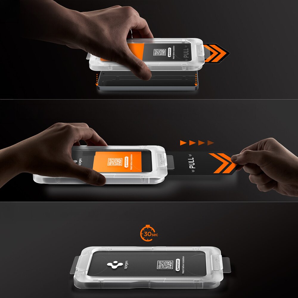 Samsung Galaxy S26+ Spigen Glas.tR EZ Fit Pro HD grūdintas stiklas (2 vnt.) 14