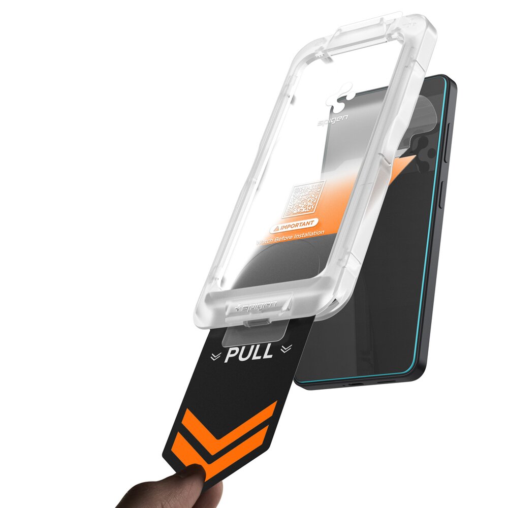 Samsung Galaxy S26 Spigen Glas.tR EZ Fit Pro HD grūdintas stiklas (2 vnt.) 7 Samsung Galaxy S26 Spigen Glas.tR EZ Fit Pro HD grūdintas stiklas (2 vnt.) 7