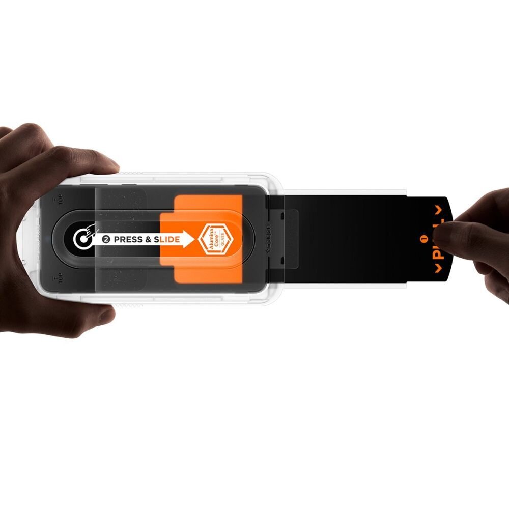 Samsung Galaxy S25 FE Spigen Glas.tR EZ Fit Pro grūdintas stiklas (2 vnt.) 4