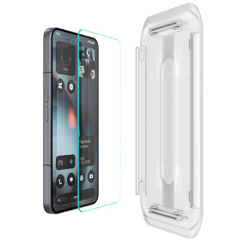 Nothing Phone 3 Spigen Glas.TR EZ Fit 2-pack grūdintas stiklas – skaidrus 2 Nothing Phone 3 Spigen Glas.TR EZ Fit 2-pack grūdintas stiklas – skaidrus 2