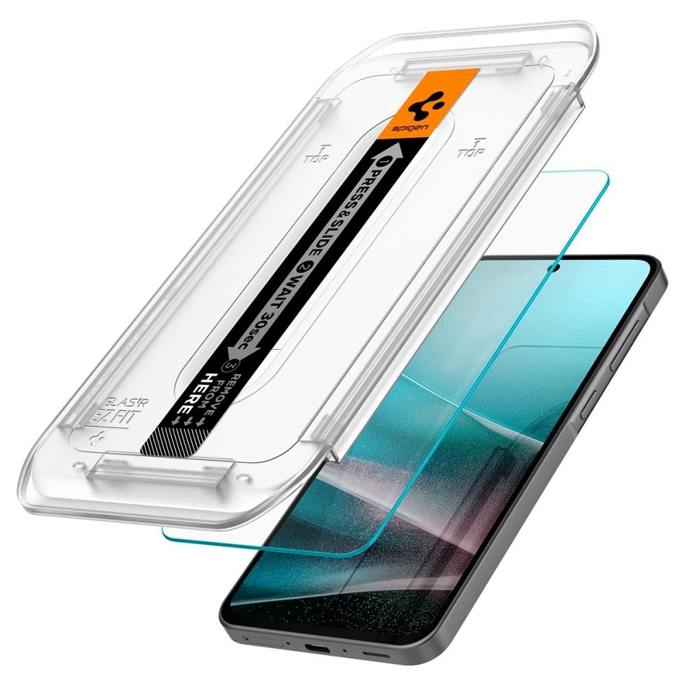 Spigen Glas.TR "Ez Fit" grūdintas stiklas (2 vnt.) skirtas Samsung Galaxy A36 5G – skaidrus 1