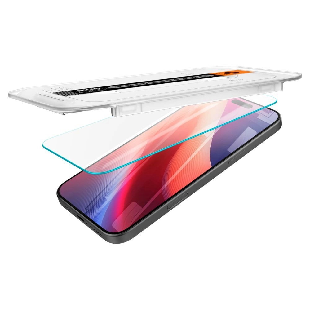 iPhone 16 Pro Max apsauginis stiklas Spigen Glas.tR EZ Fit 6