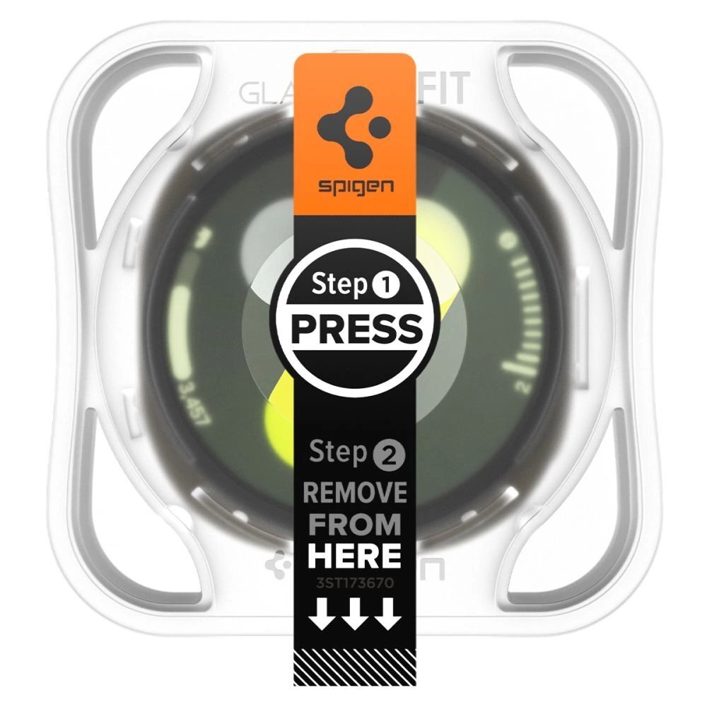 Samsung Galaxy Watch 8 44mm Spigen Glas.TR Ez-Fit grūdintas stiklas – skaidrus 2