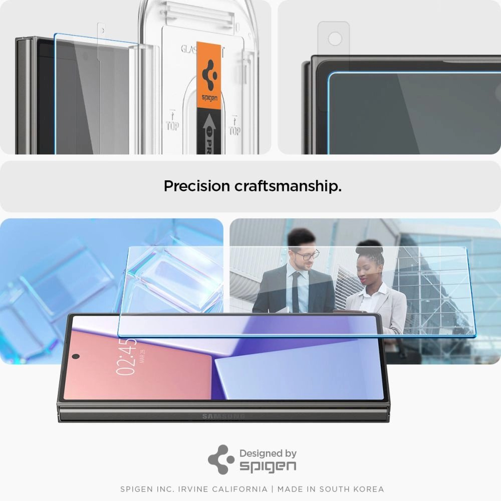 Spigen Glas.tR EZ Fit Apsauginis stiklas Samsung Galaxy Z Fold 6 - 2 pcs. 13 Spigen Glas.tR EZ Fit Apsauginis stiklas Samsung Galaxy Z Fold 6 - 2 pcs. 13