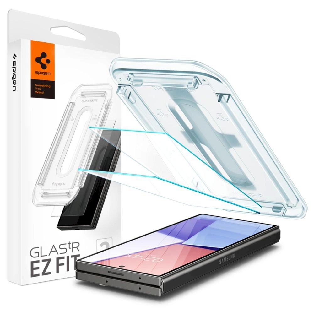 Spigen Glas.tR EZ Fit Apsauginis stiklas Samsung Galaxy Z Fold 6 - 2 pcs. Spigen Glas.tR EZ Fit Apsauginis stiklas Samsung Galaxy Z Fold 6 - 2 pcs.