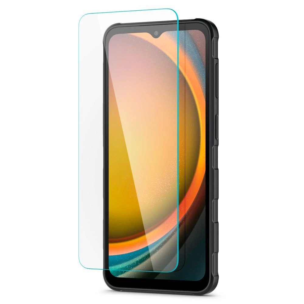 Samsung Galaxy Xcover 7 / 7 Pro Spigen Glas.tR Slim 2-pack grūdintas stiklas – skaidrus 1 Samsung Galaxy Xcover 7 / 7 Pro Spigen Glas.tR Slim 2-pack grūdintas stiklas – skaidrus 1