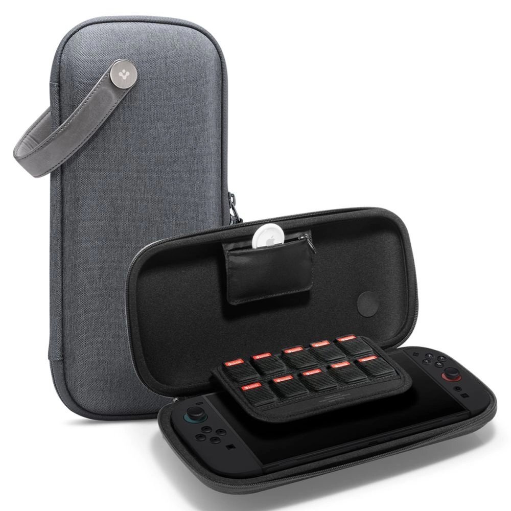 Nintendo Switch 2 dėklas Spigen Klasden Pouch – pilkas