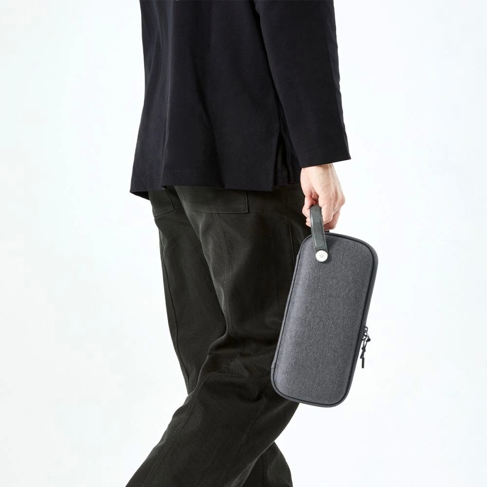 Nintendo Switch 2 dėklas Spigen Klasden Pouch – pilkas 12