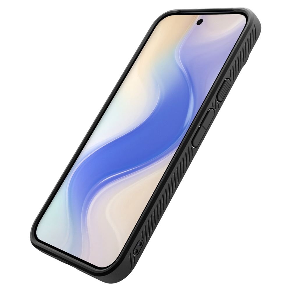 Google Pixel 10 Pro XL Spigen Liquid Air dėklas – matinės juodos spalvos 7