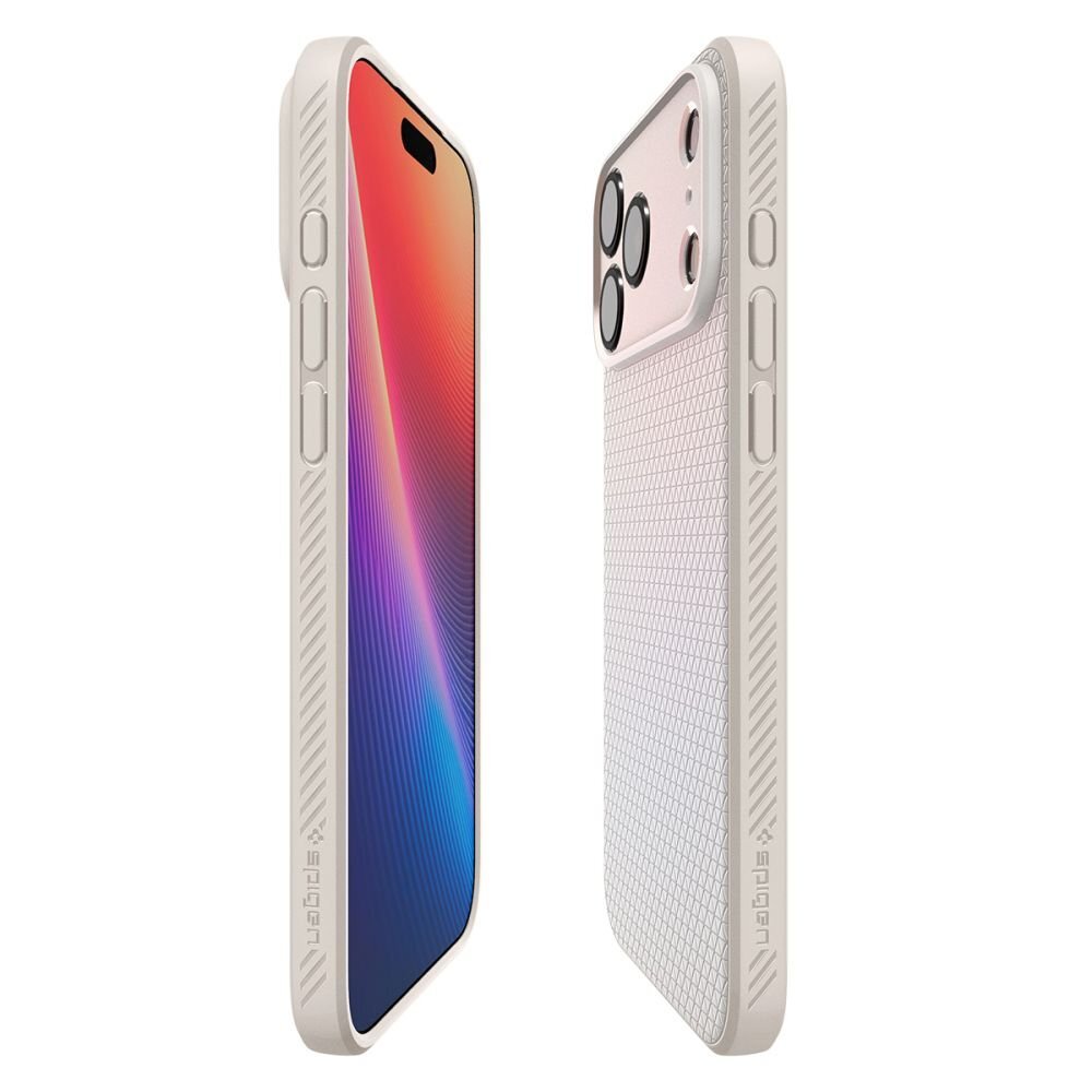 iPhone 17 Pro dėklas Spigen Liquid Air – titano spalvos 6