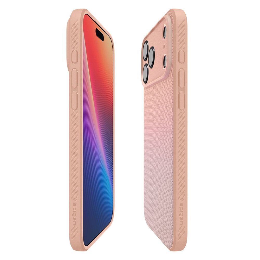 iPhone 17 Pro Spigen Liquid Air dėklas – rožinis titaninis 6