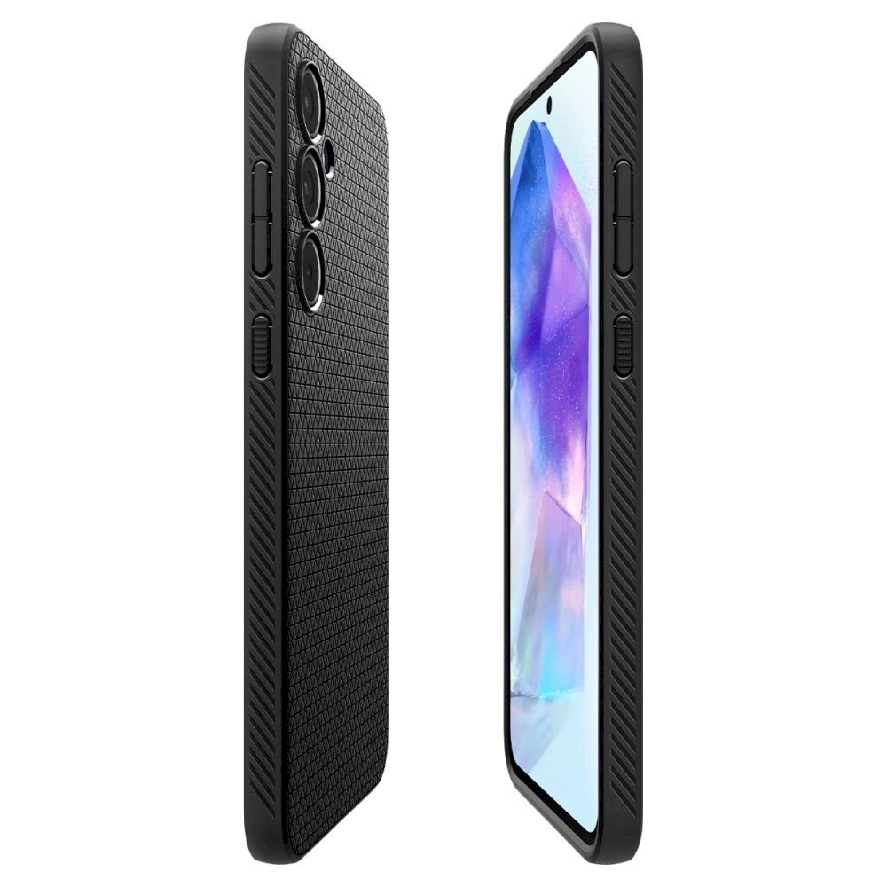 Dėklas Spigen Liquid Air case for Samsung Galaxy A55 5G - Juodas 6 Dėklas Spigen Liquid Air case for Samsung Galaxy A55 5G - Juodas 6