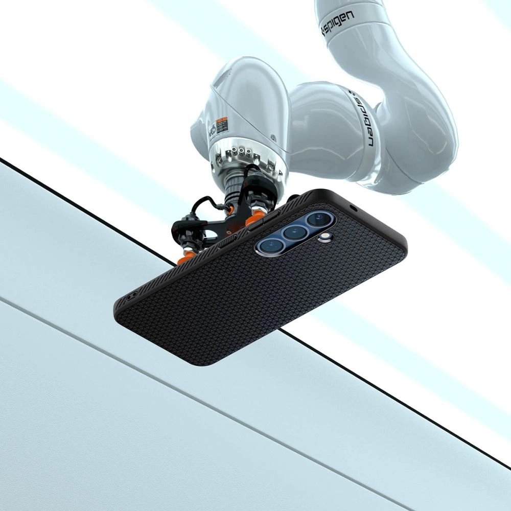 Spigen Liquid Air Dėklas Samsung Galaxy S25 - Juodas 10 Spigen Liquid Air Dėklas Samsung Galaxy S25 - Juodas 10