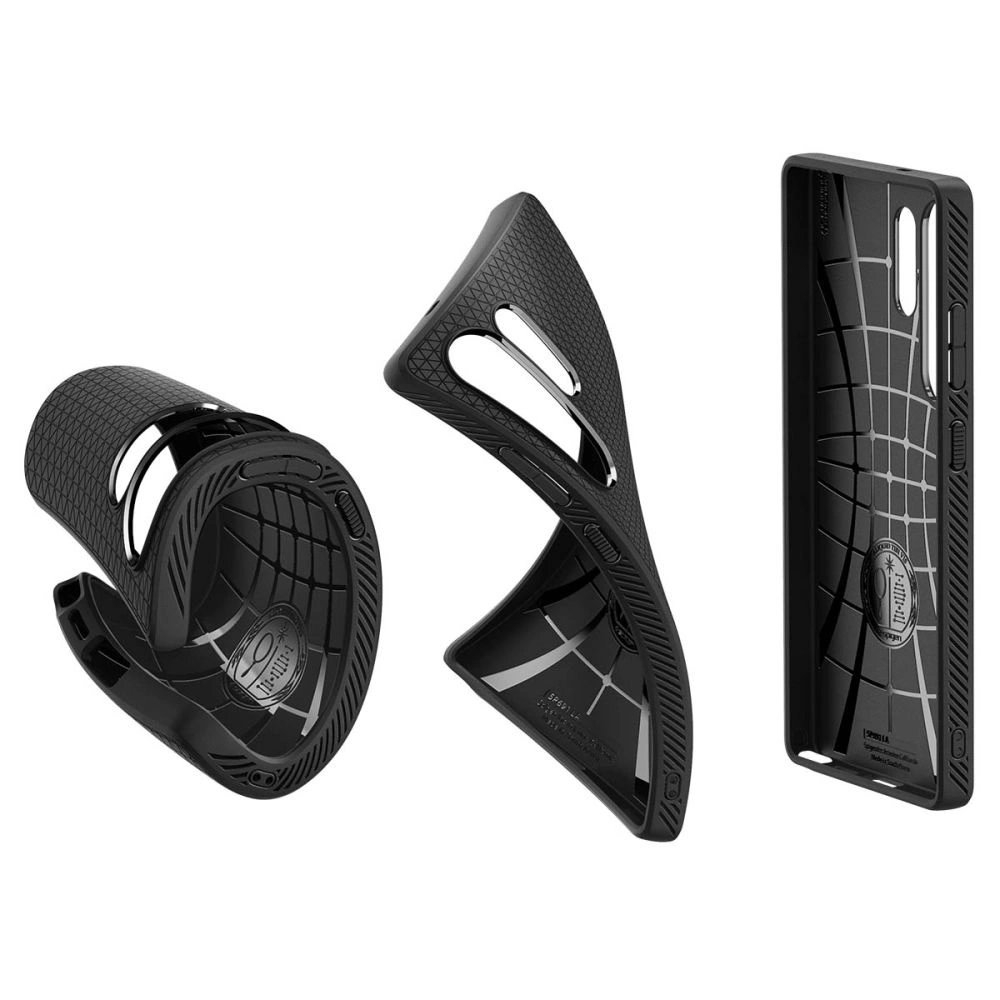 Spigen Liquid Air Dėklas Samsung Galaxy S25 Ultra - Juodas 10 Spigen Liquid Air Dėklas Samsung Galaxy S25 Ultra - Juodas 10