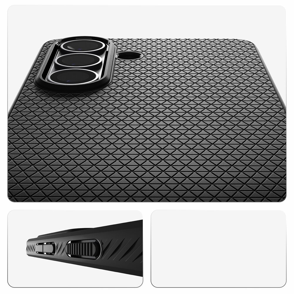 Samsung Galaxy S26 Spigen Liquid Air dėklas – juodas 17 Samsung Galaxy S26 Spigen Liquid Air dėklas – juodas 17