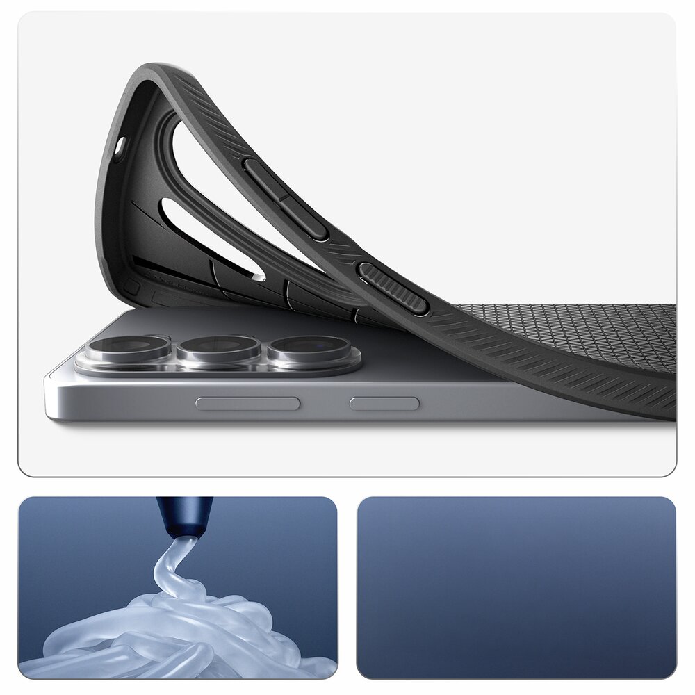 Samsung Galaxy S26 Ultra Spigen Liquid Air dėklas – juodas 16